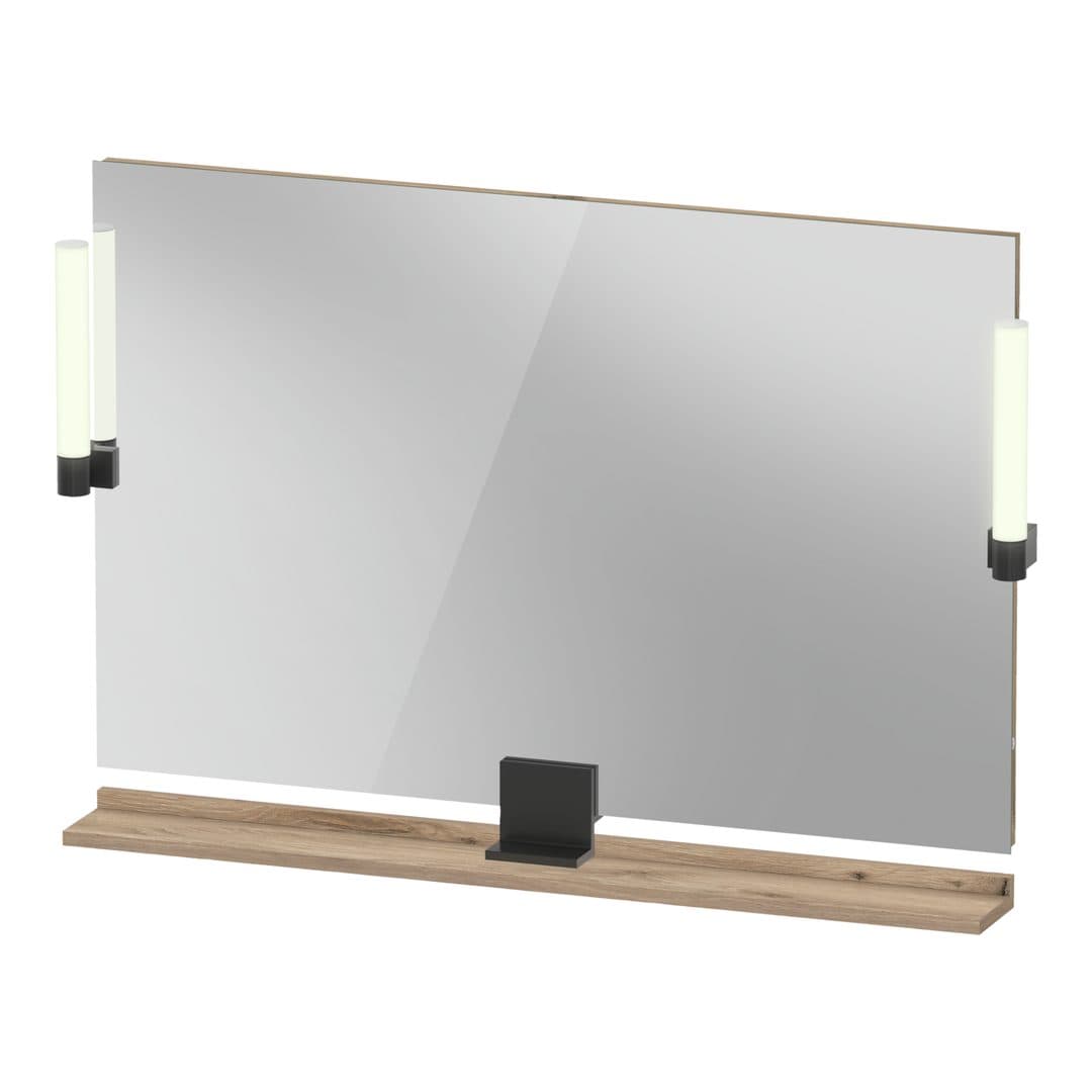 Duravit Sivida – Καθρέπτης Μπάνιου – 1050×650 mm, με φωτισμό LED – Marbled Oak Matt (SV74230BD550000)