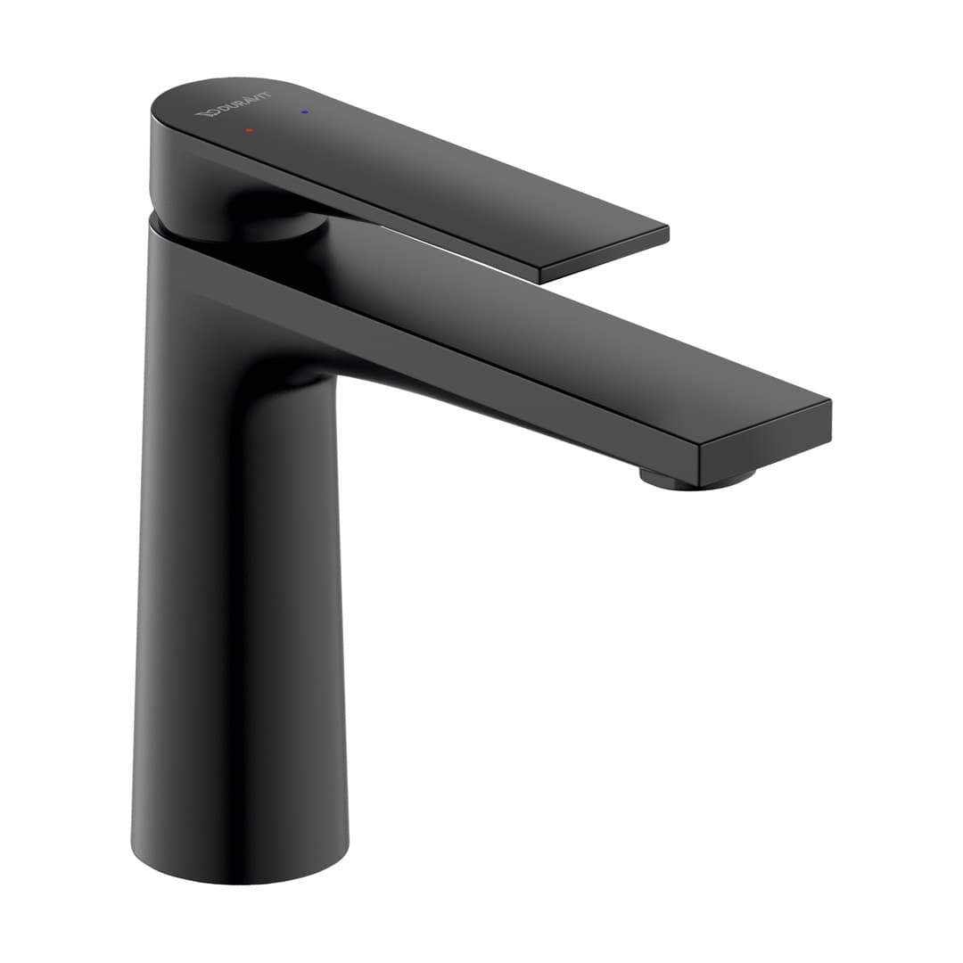 Duravit Tulum by Starck – Μπαταρία Νιπτήρα – M, χωρίς βαλβίδα – Black Matt (TU1020002046)