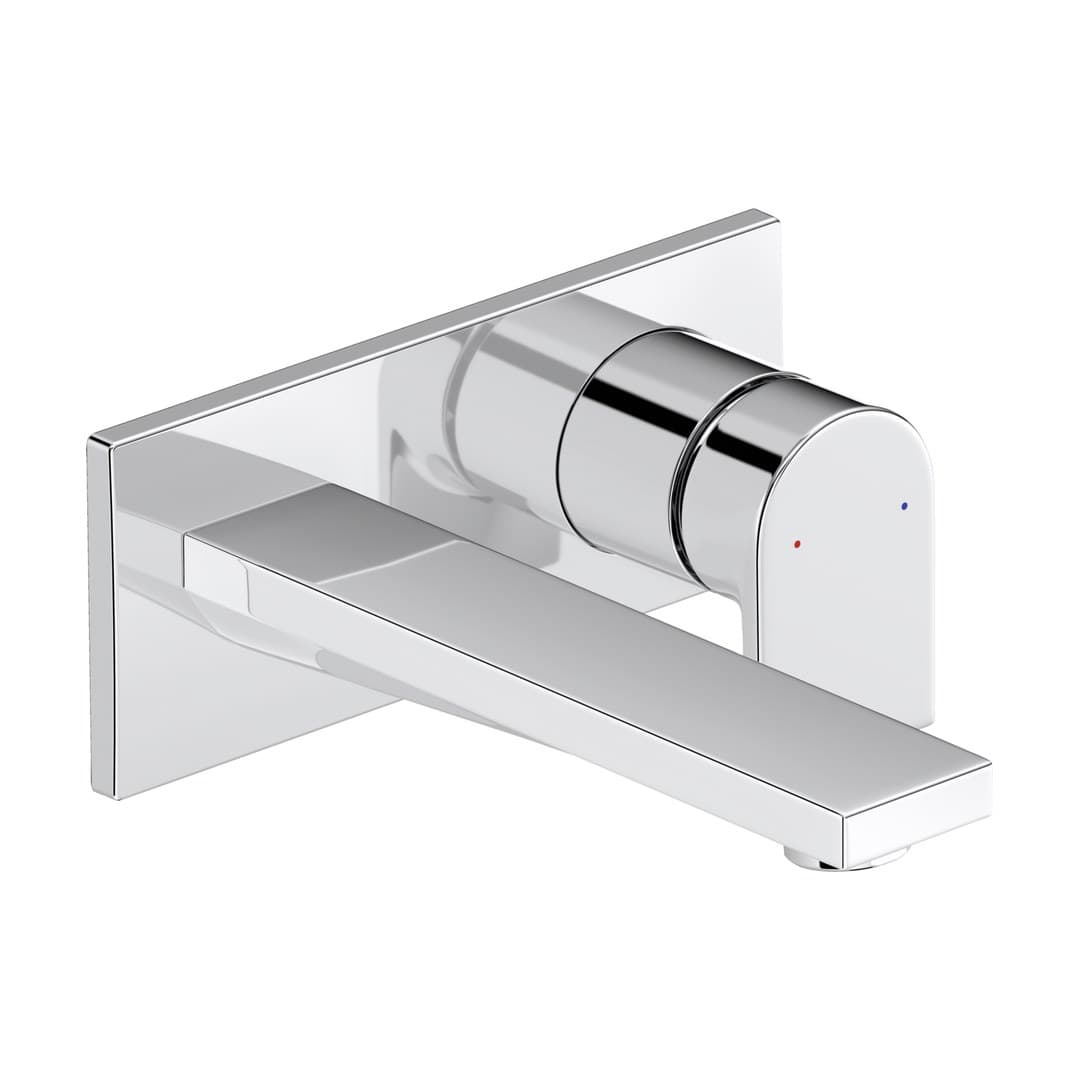 Duravit Tulum by Starck – Μπαταρία Νιπτήρα Τοίχου – Chrome High Gloss (TU1070004010)