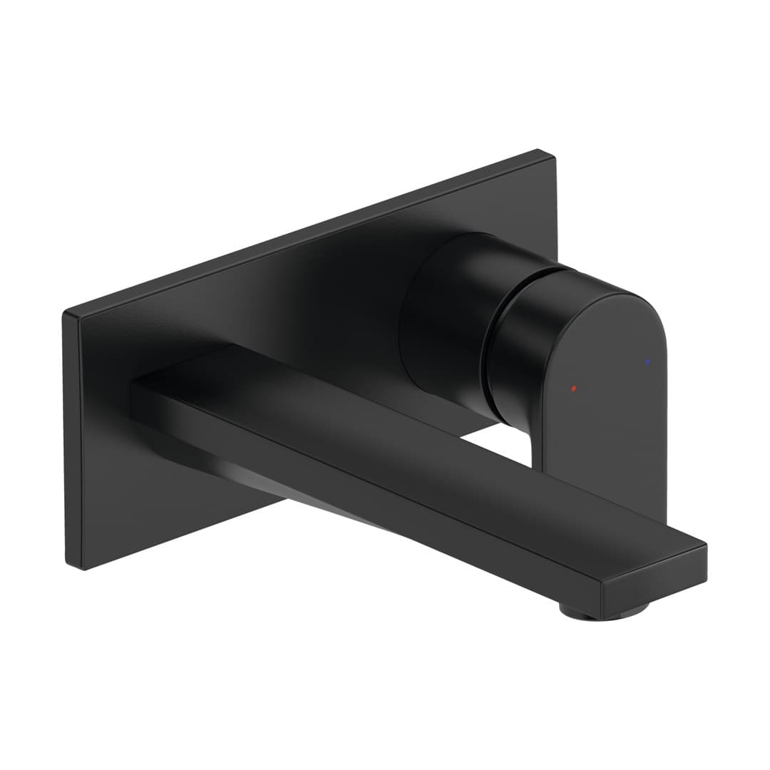 Duravit Tulum by Starck – Μπαταρία Νιπτήρα Τοίχου – Black Matt (TU1070004046)