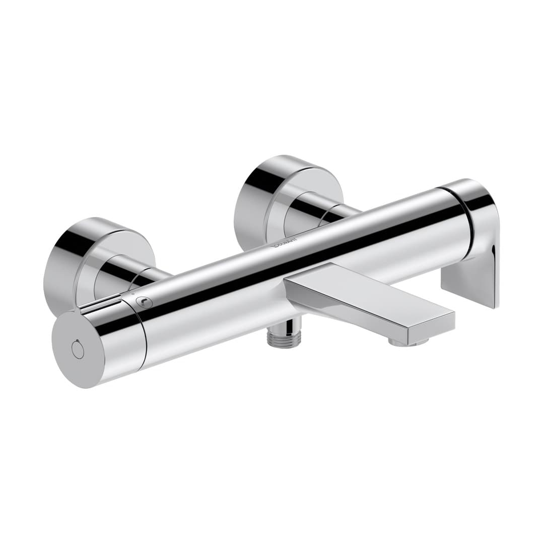 Duravit Tulum by Starck – Μπαταρία Λουτρού Τοίχου – Chrome High Gloss (TU5230000010)