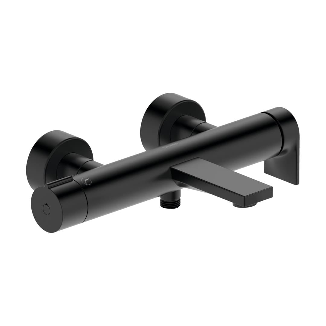 Duravit Tulum by Starck – Μπαταρία Λουτρού Τοίχου – Black Matt (TU5230000046)