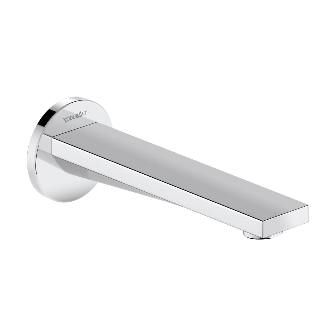 Duravit Tulum by Starck – Στόμιο Μπανιέρας Τοίχου – Chrome High Gloss (TU5240010010)