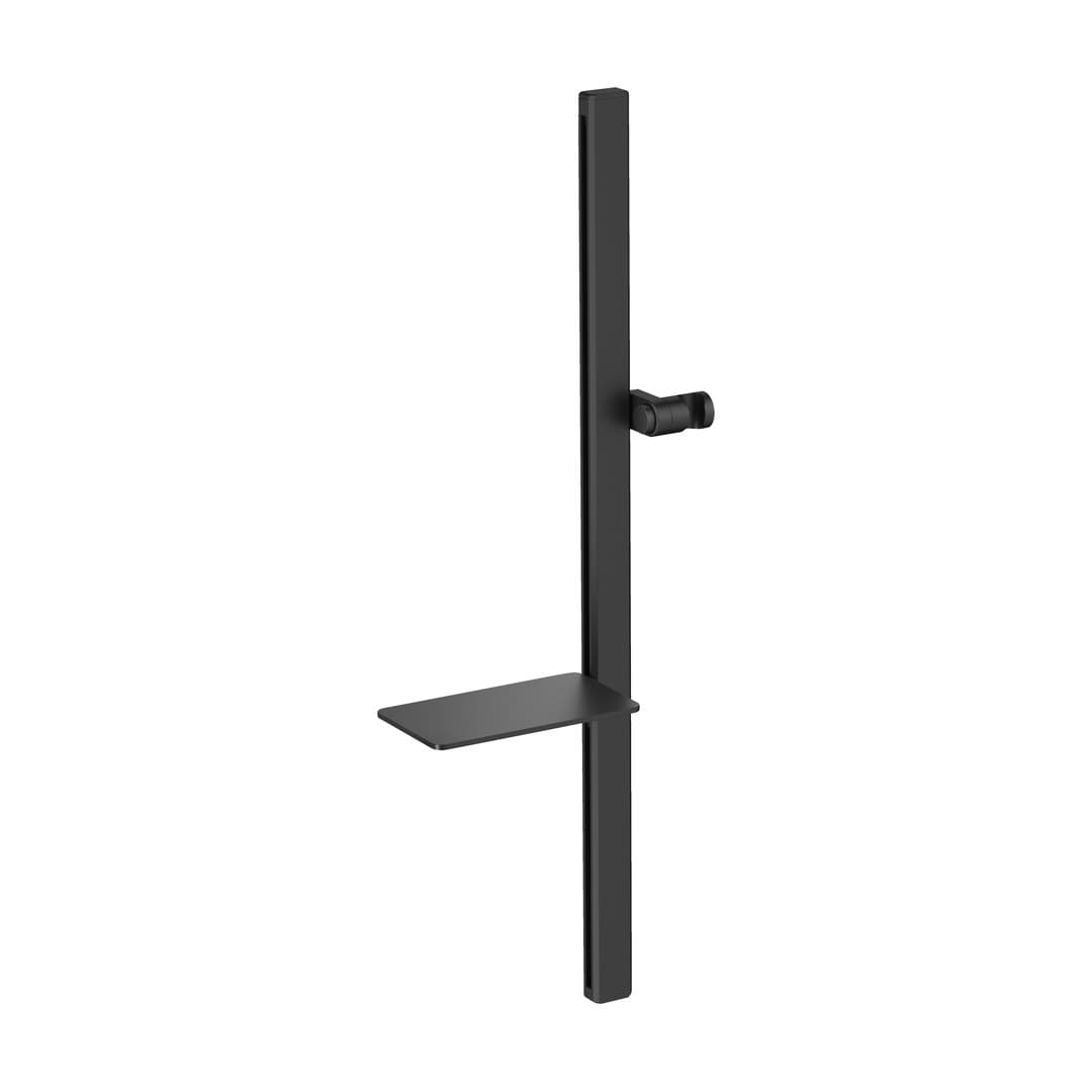 Duravit Showers & Accessoires – Ράγα Ντους – 810 mm, με ράφι – Black Matt (UV0600015046)
