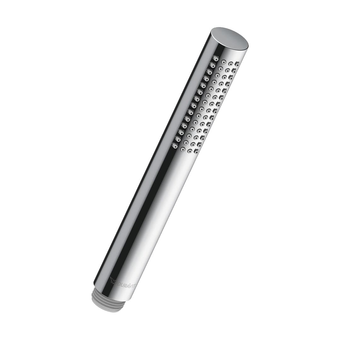 Duravit Showers & Accessoires – Τηλέφωνο Ντους – 1jet, Ø25 mm, παροχή 17 l/min – Chrome High Gloss (UV0640001010)