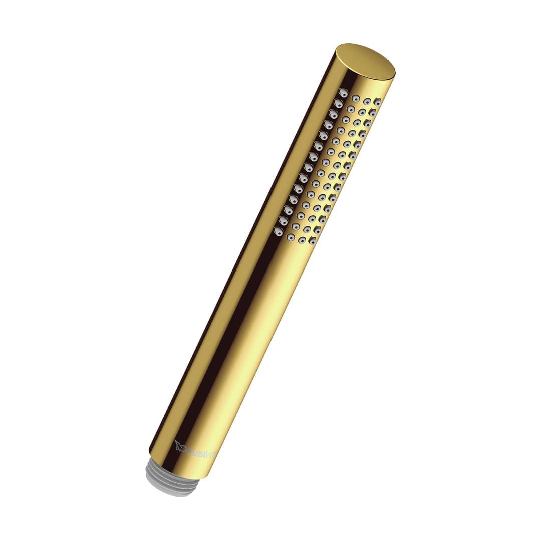 Duravit Showers & Accessoires – Τηλέφωνο Ντους – 1jet MinusFlow, Ø25 mm – Gold Polished (UV0642001034)