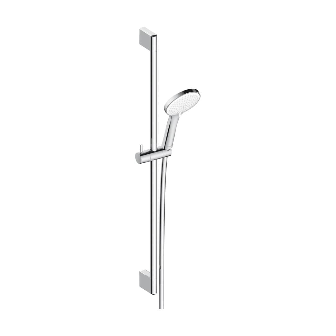 Duravit Showers & Accessoires – Σετ Ντους – 700, 3jet, 100 mm, Brass – Chrome High Gloss (UV0680002A10)