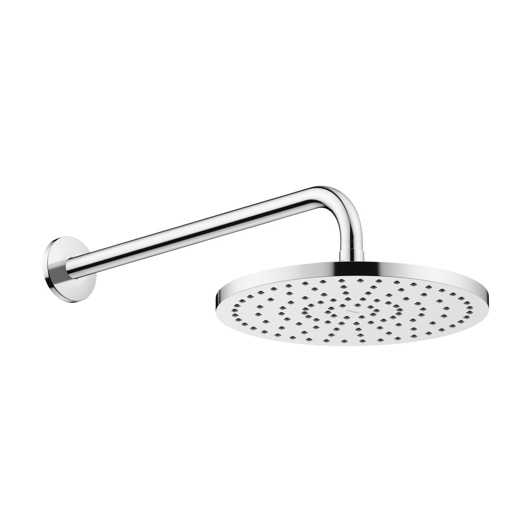 Duravit Showers & Accessoires – Κεφαλή Ντους – 250, σετ με βραχίονα – Chrome High Gloss (UV0750001A10)