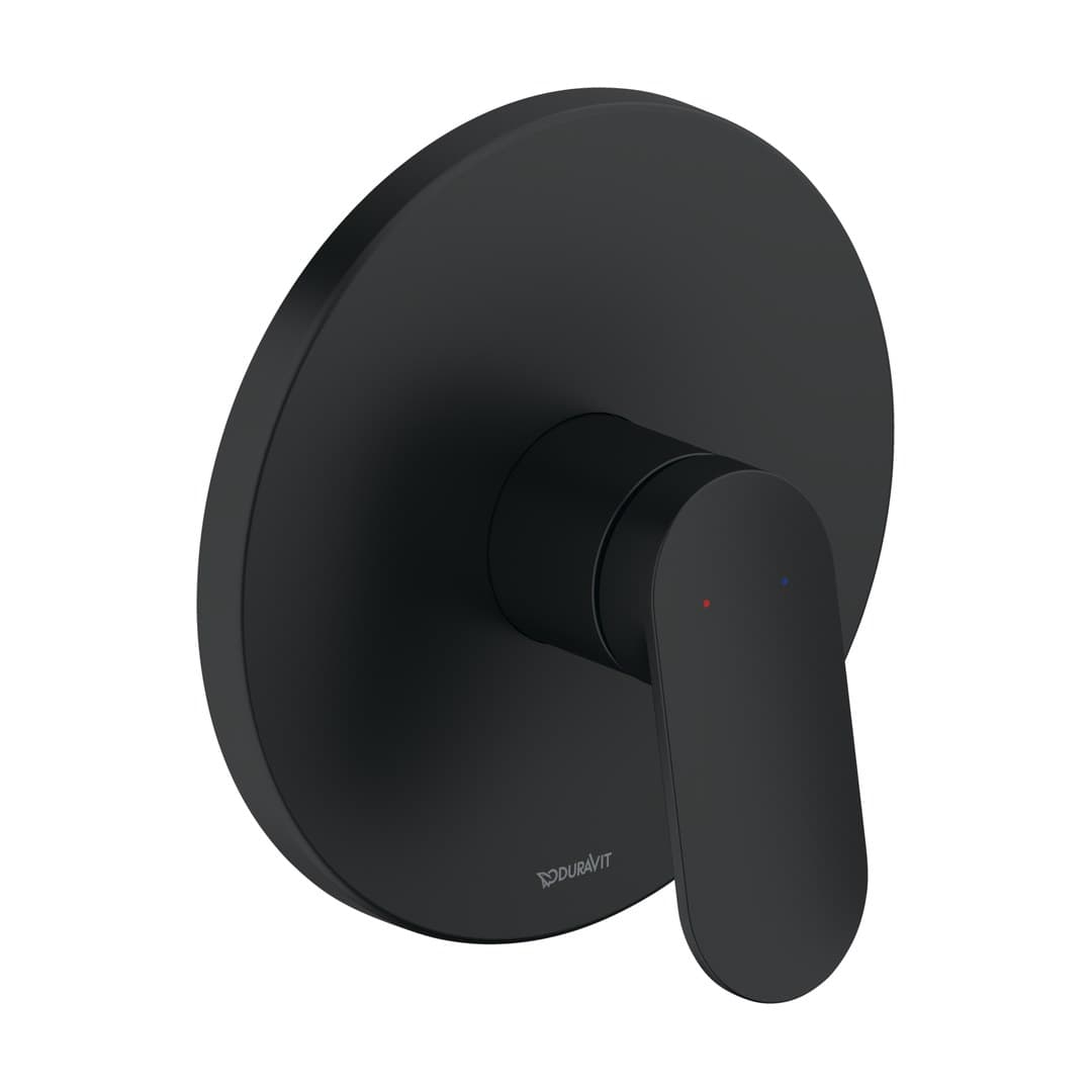 Duravit Wave – Μίκτης Εντοιχισμού – 1 έξοδος – Black Matt (WA4210010046)