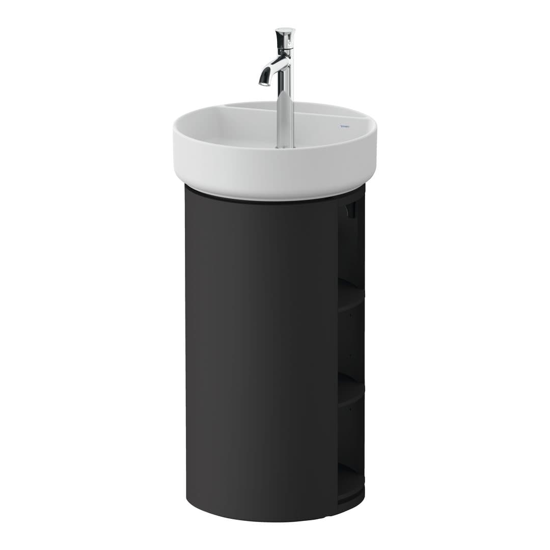 Duravit White Tulip – Έπιπλο Νιπτήρα – 410 mm, νιπτήρας κέντρο – Graphite Satin Matt, Lacquer (WT4244058580000)