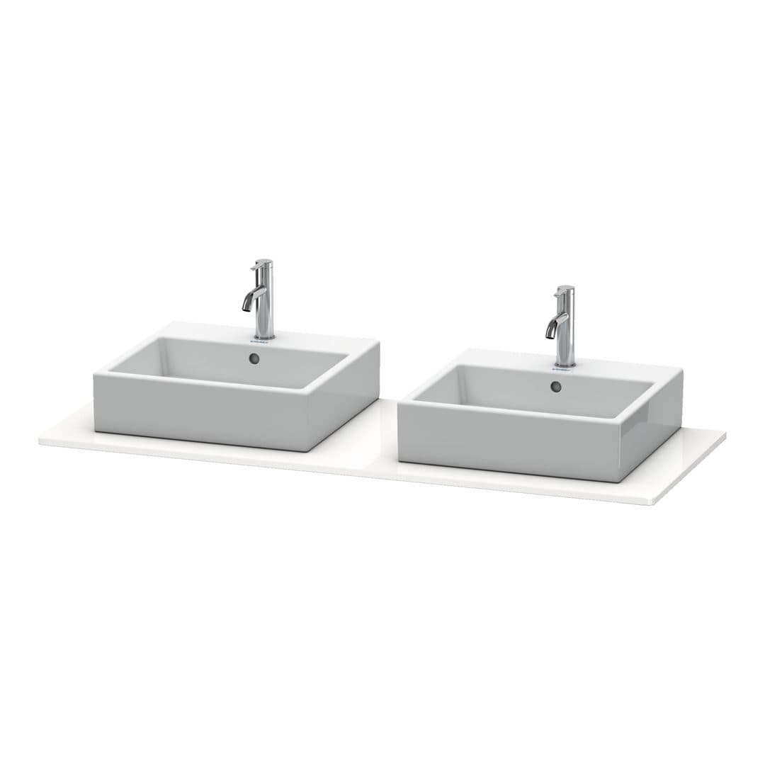 Duravit XSquare – Πάγκος Νιπτήρα – 1400 mm – White High Gloss, Decor (XS063GB2222)