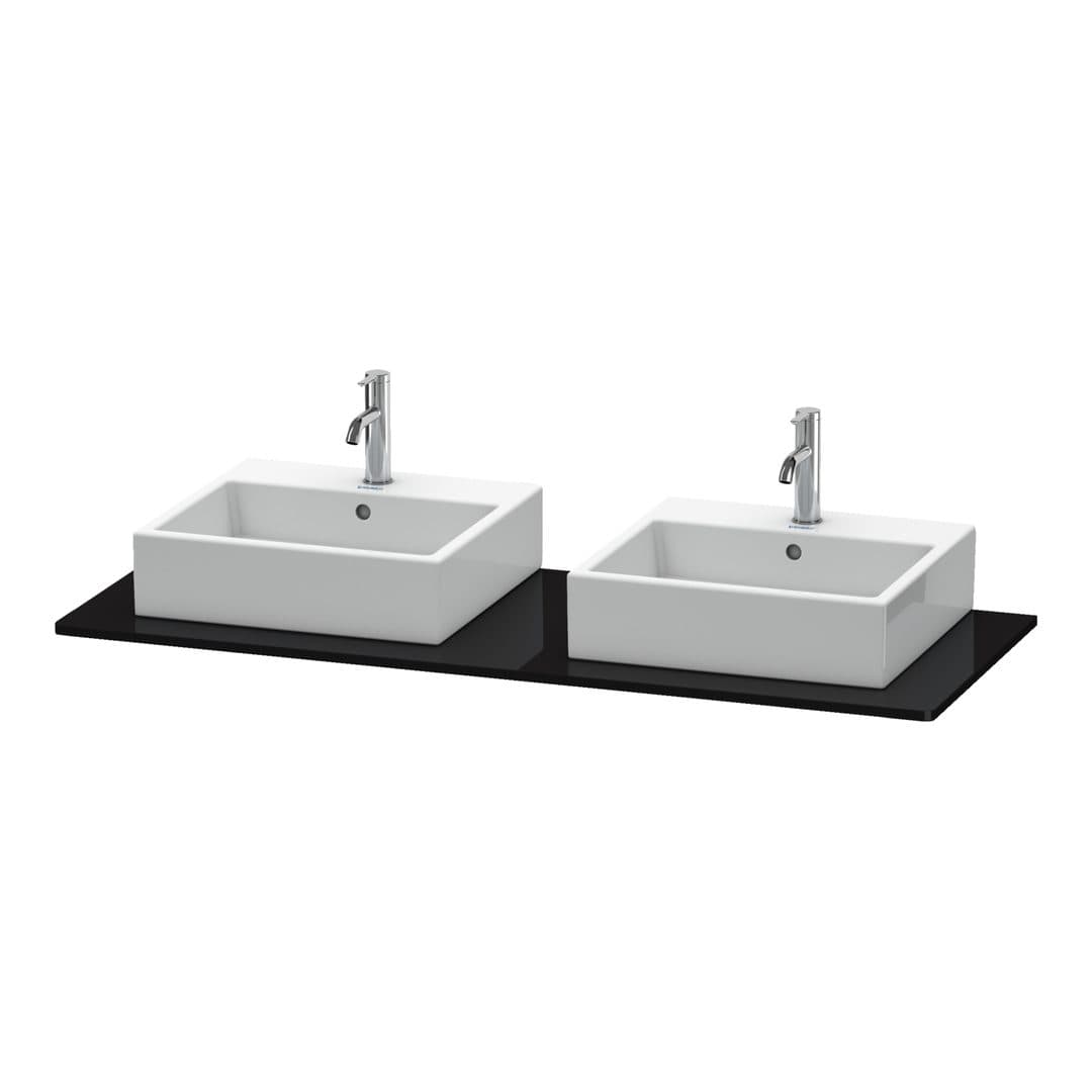 Duravit XSquare – Πάγκος Νιπτήρα – 1400 mm – Black High Gloss, Lacquer (XS063GB4040)