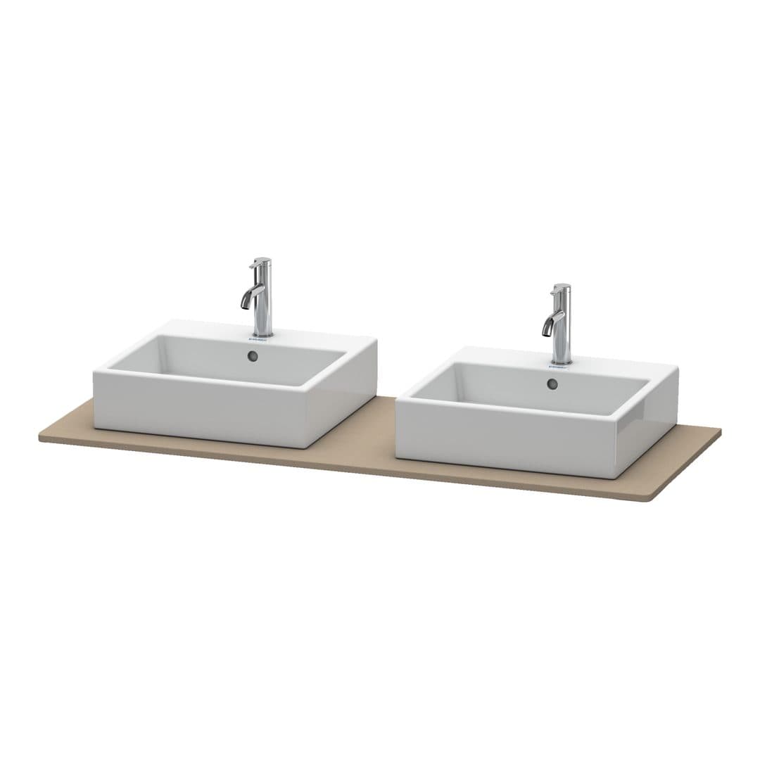 Duravit XSquare – Πάγκος Νιπτήρα – 1400 mm – Linen Matt, Decor (XS063GB7575)