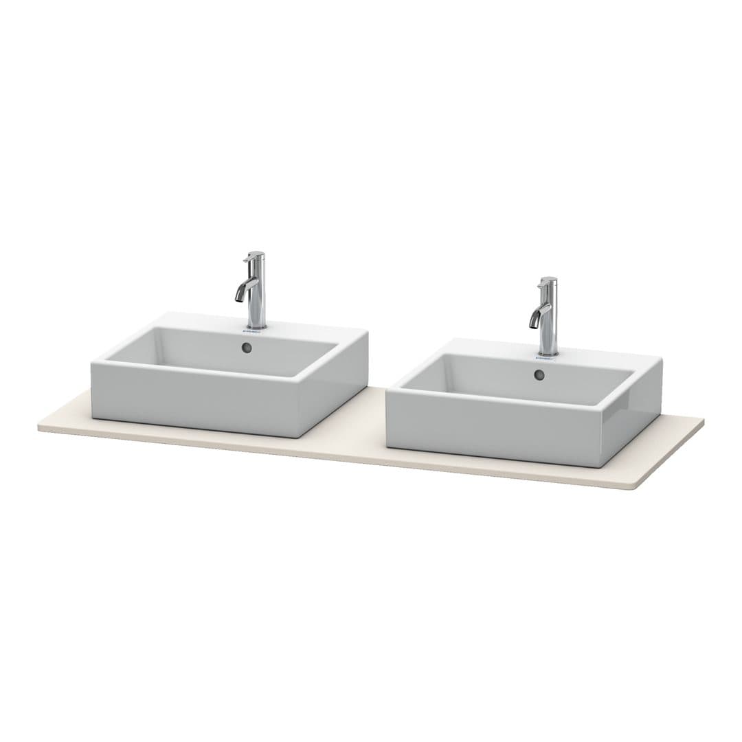Duravit XSquare – Πάγκος Νιπτήρα – 1400 mm – Taupe Matt, Decor (XS063GB9191)