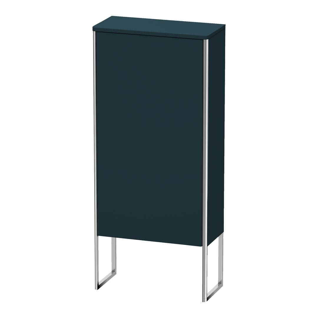 Duravit XSquare – Κολόνα Μπάνιου – 500 mm, μεσαία, 1 πόρτα, δεξιά – Night blue Satin Matt, Lacquer (XS1304R9898)