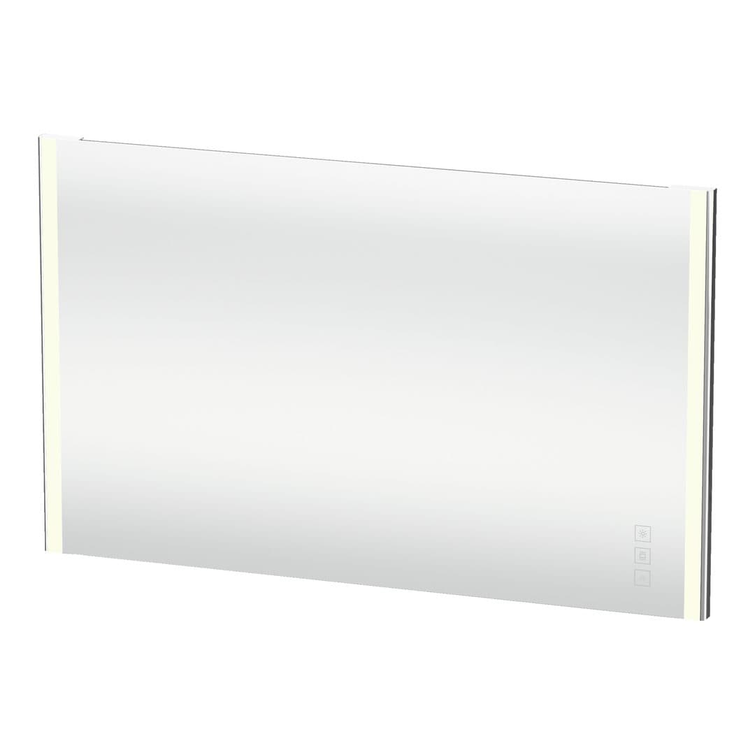 Duravit XSquare – Καθρέπτης Μπάνιου – 1300×800 mm, με φωτισμό LED, έκδοση Premium – Chrome High Gloss (XS7015000007000)