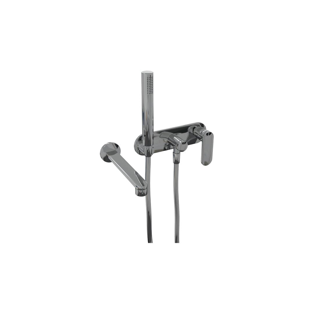 Flaminia ONE – Μπαταρία Λουτρού Τοίχου – Chrome (112570)