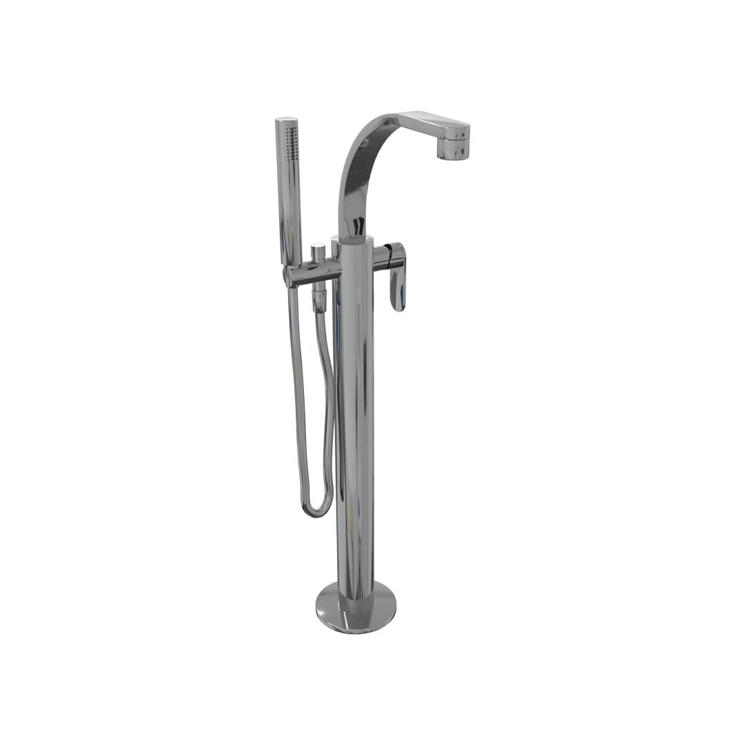 Flaminia ONE – Μπαταρία Λουτρού Δαπέδου – Chrome (112580)