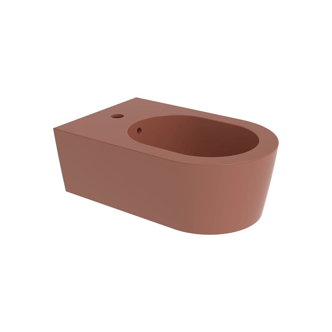 Flaminia LINK – Μπιντέ Κρεμαστό – Terracotta Glossy (5051/BTC)