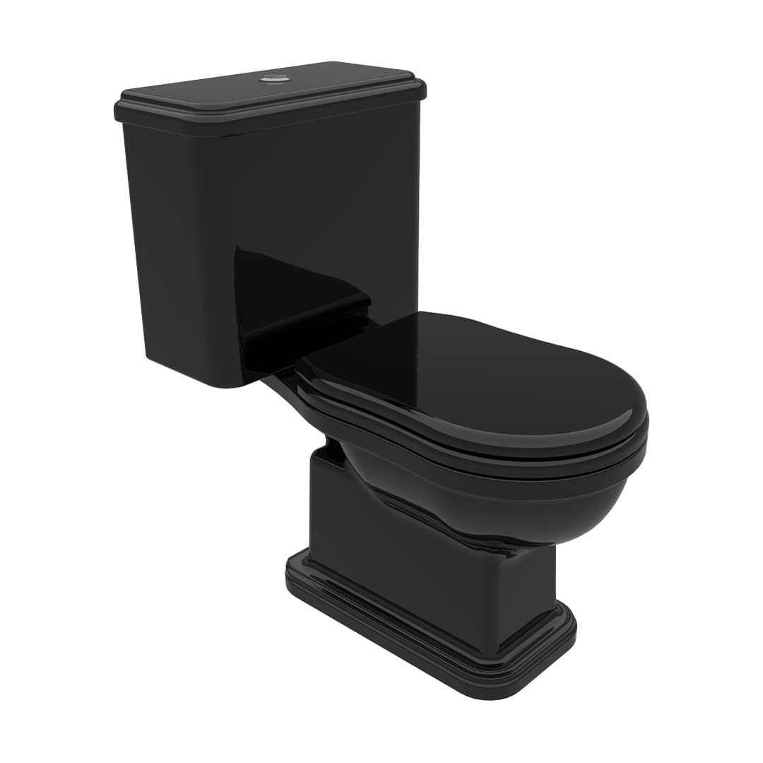 Flaminia EFI – Λεκάνη Δαπέδου – Monobloc wc S – Black Glossy (6001NER)