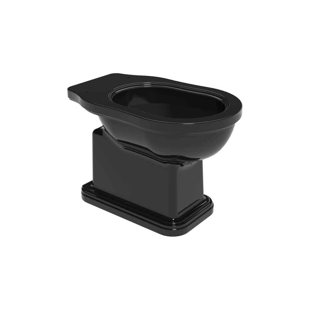 Flaminia EFI – Λεκάνη Δαπέδου – Wc S – Black Glossy (6010NER)