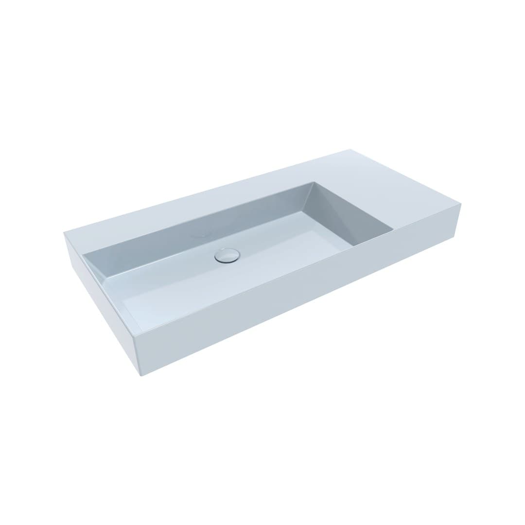 Flaminia APPLIGHT 10551 – Νιπτήρας Επικαθήμενος – Azzurro Polvere Glossy (AP10551AP)