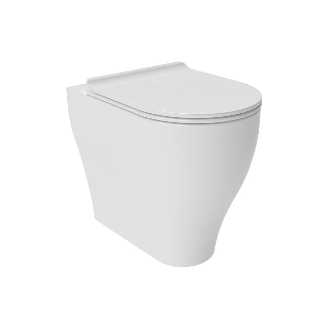 Flaminia APP SOLUTION gosilent – Λεκάνη Δαπέδου – Back to wall wc Plus gosilent H48 with bidet jet – White Glossy (AP113SE)