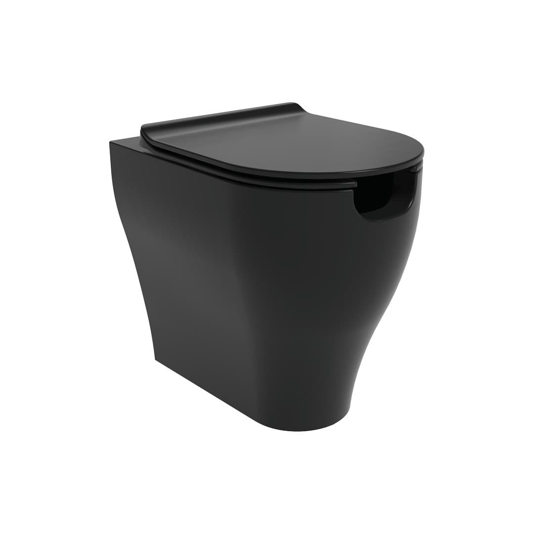 Flaminia APP SOLUTION Plus gosilent – Λεκάνη Δαπέδου – Back to wall wc with front opening – Carbone Matt (AP114RSCAR)