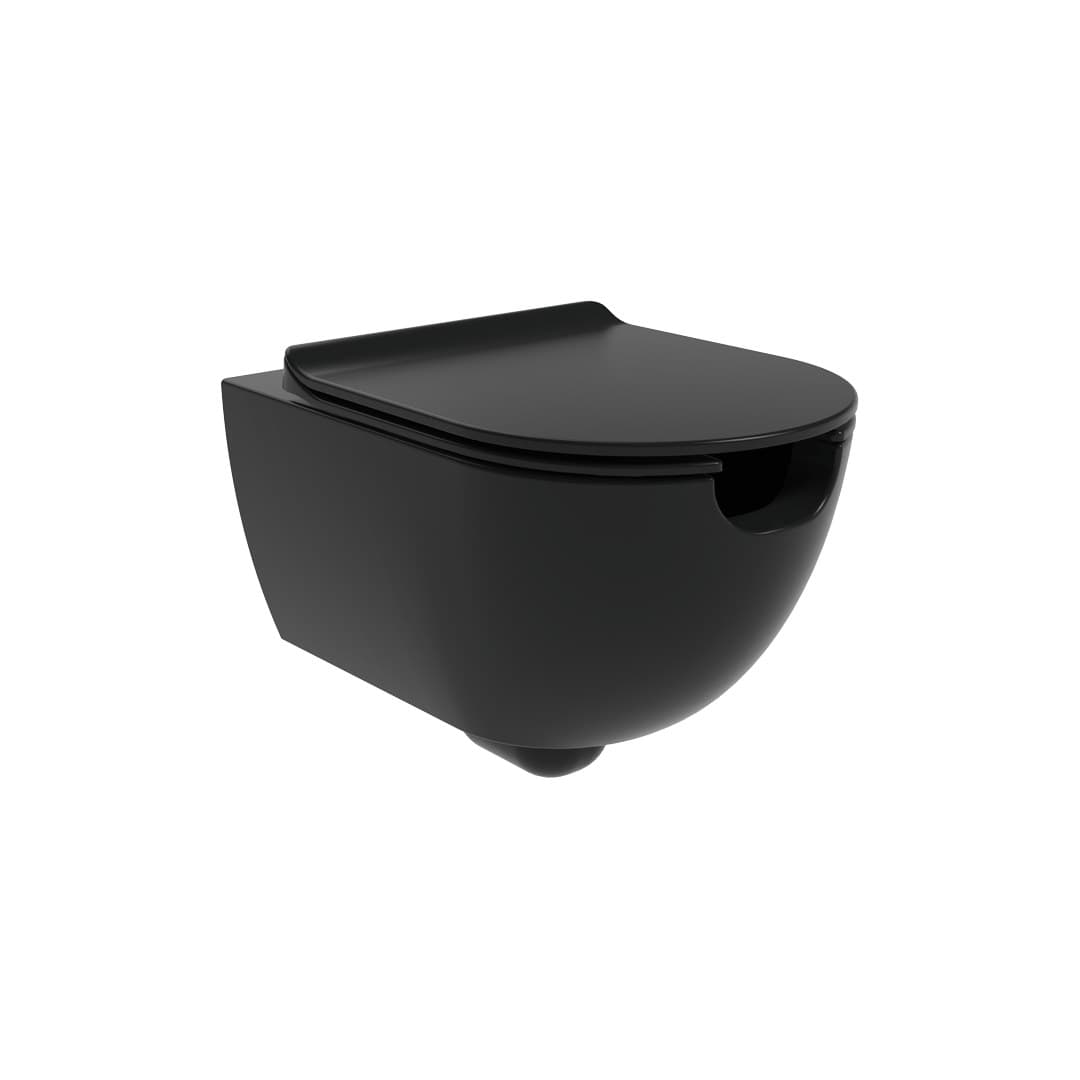 Flaminia APP SOLUTION gosilent – Λεκάνη Κρεμαστή – Carbone Matt (AP115SCAR)