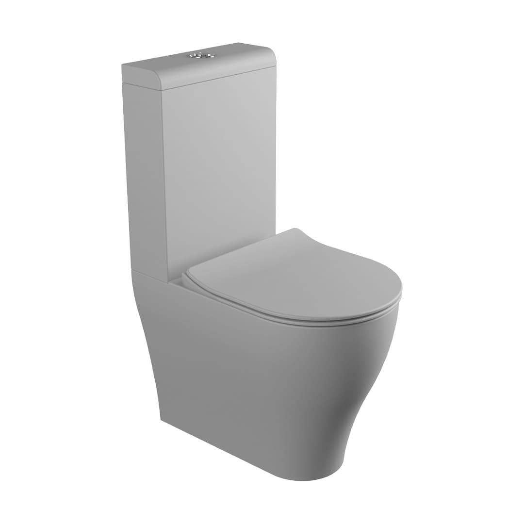 Flaminia APP PLUS goclean – Λεκάνη Δαπέδου – Monoblock wc – Cenere Matt (AP116RGCEN)