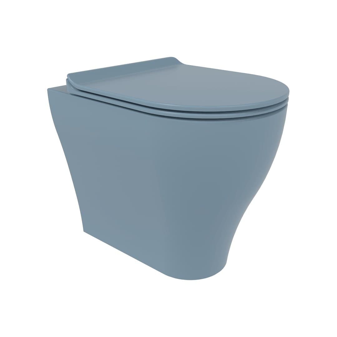 Flaminia APP PLUS goclean – Λεκάνη Δαπέδου – Back to wall wc with bidet jet – Nuvola Matt (AP117RGENUV)