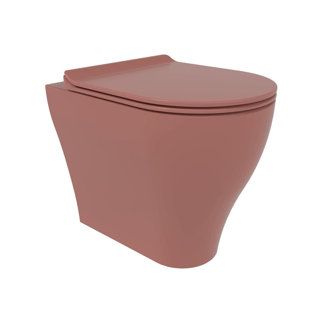 Flaminia APP PLUS goclean – Λεκάνη Δαπέδου – Back to wall wc with bidet jet – Uva Matt (AP117RGEUV)