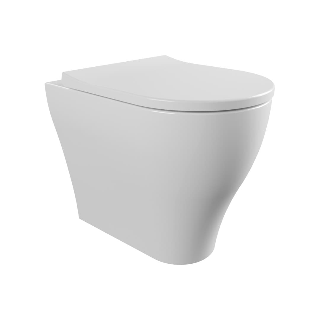 Flaminia APP PLUS goclean – Λεκάνη Δαπέδου – Back to wall wc with bidet jet – White Glossy (AP117RGE)