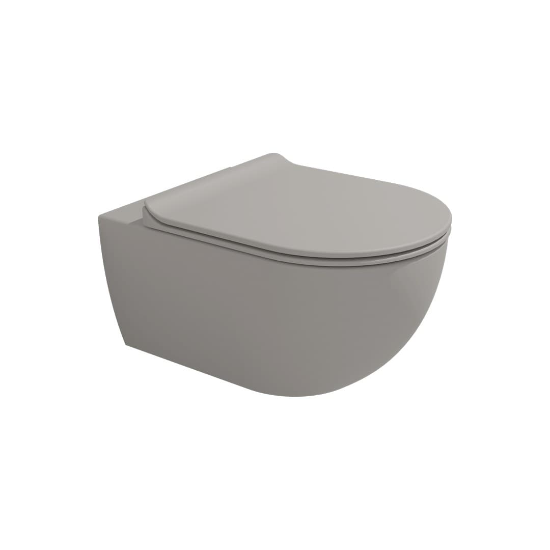 Flaminia APP goclean – Λεκάνη Κρεμαστή – Wall-hung wc with bidet jet – Cenere Matt (AP118GECEN)