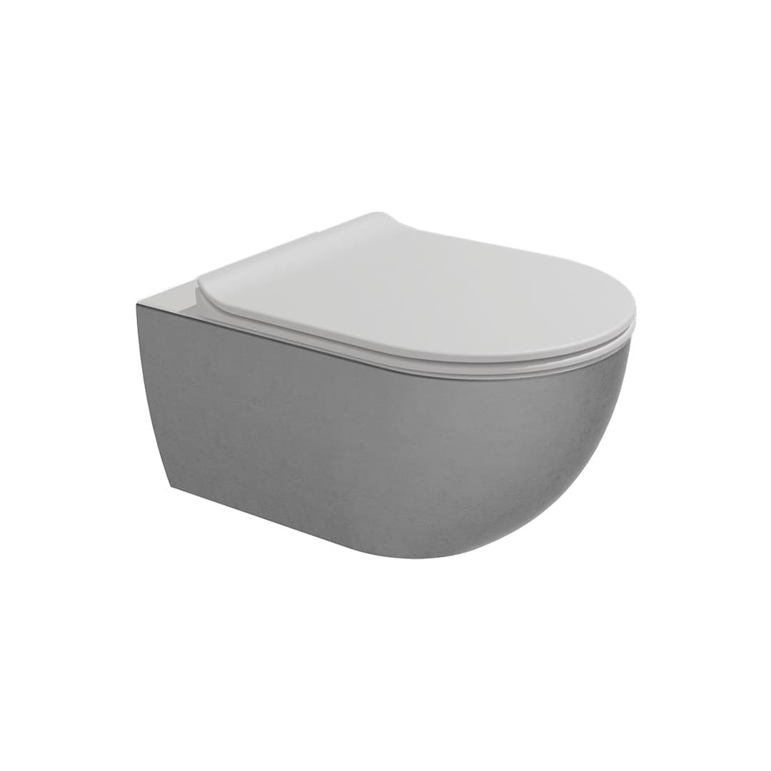 Flaminia APP goclean – Λεκάνη Κρεμαστή – Silver White Matt (AP118GSLP)