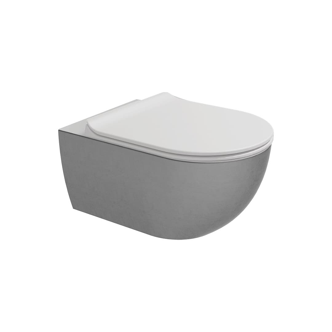 Flaminia APP gosilent – Λεκάνη Κρεμαστή – Silver White Matt (AP118SSLP)