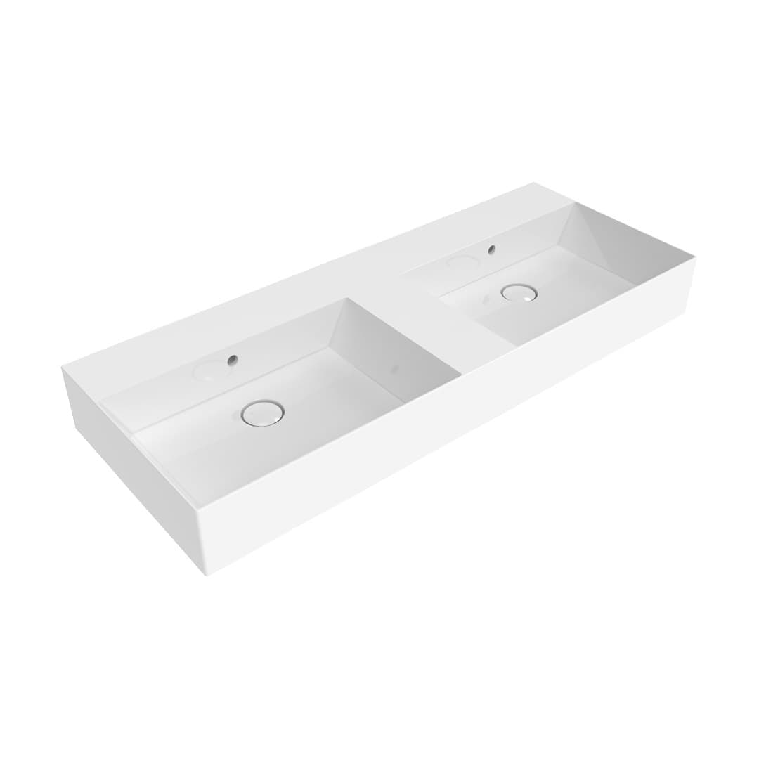Flaminia APPLIGHT 120 – Νιπτήρας Επικαθήμενος – White Glossy (AP120L)