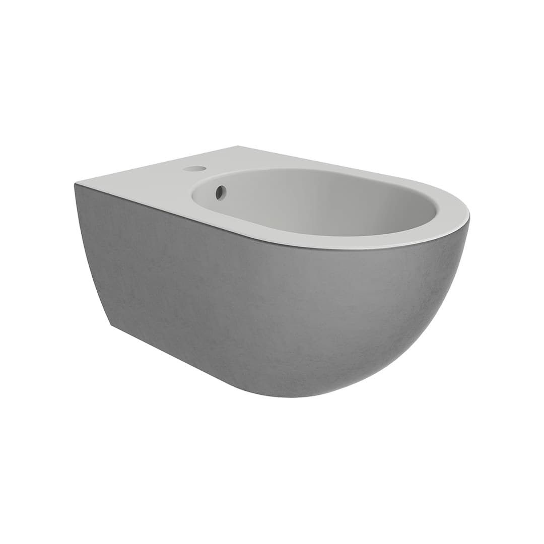 Flaminia APP – Μπιντέ Κρεμαστό – Silver White Matt (AP218SLP)