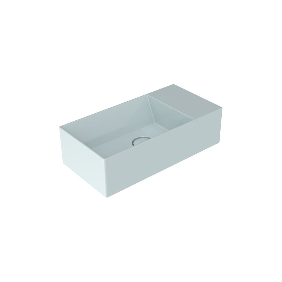 Flaminia APPLIGHT 5025 – Νιπτήρας Επικαθήμενος – Azzurro Polvere Glossy (AP5025AP)