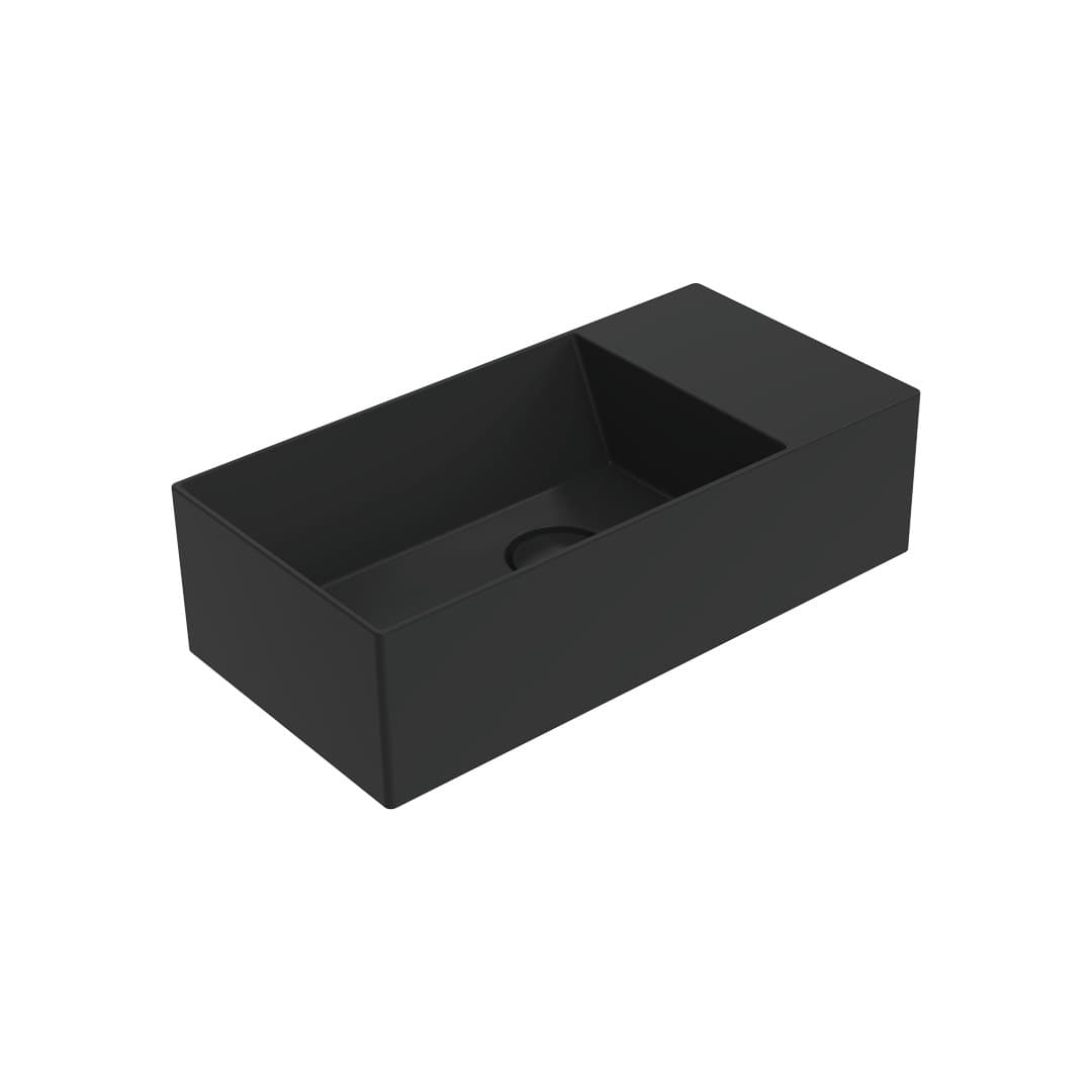 Flaminia APPLIGHT 5025 – Νιπτήρας Επικαθήμενος – Carbone Matt (AP5025CAR)