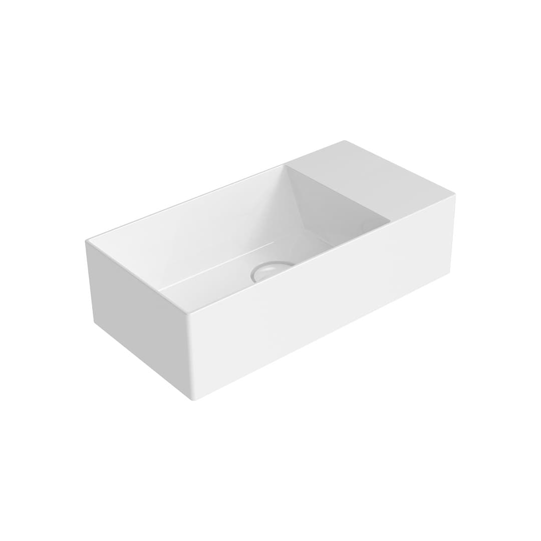 Flaminia APPLIGHT 5025 – Νιπτήρας Επικαθήμενος – White Glossy (AP5025)