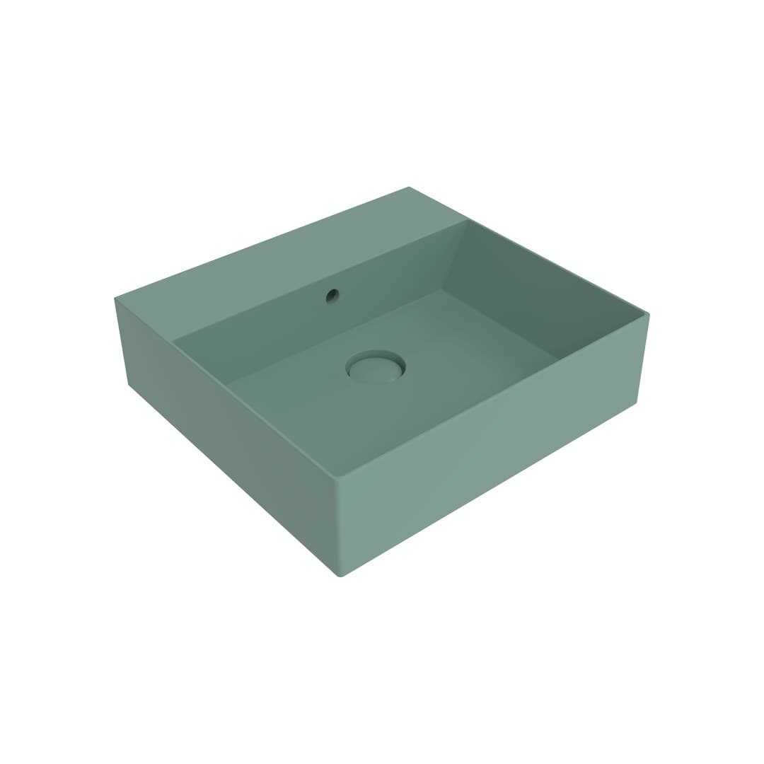 Flaminia APPLIGHT 50 – Νιπτήρας Επικαθήμενος – Countertop – wall hung basin – cm 50×47 – Menta Matt (AP5047ME)
