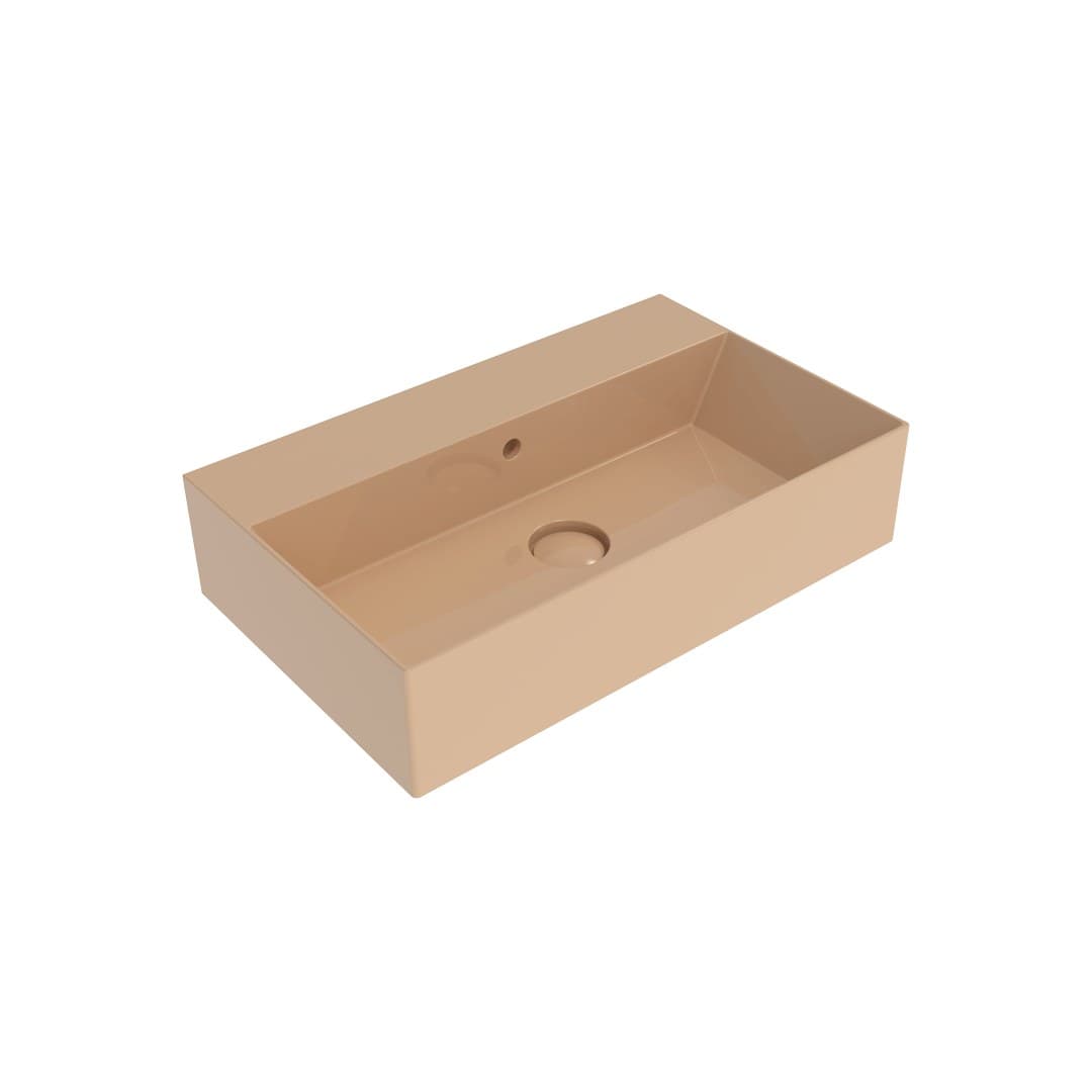 Flaminia APPLIGHT 60 – Νιπτήρας Επικαθήμενος – Countertop – wall hung basin – cm 60×37 – Avana Glossy (AP6037AV)