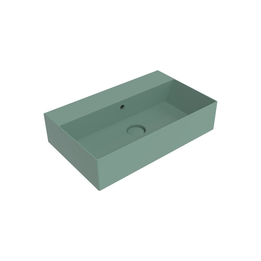 Flaminia APPLIGHT 60 – Νιπτήρας Επικαθήμενος – Countertop – wall hung basin – cm 60×37 – Menta Matt (AP6037ME)