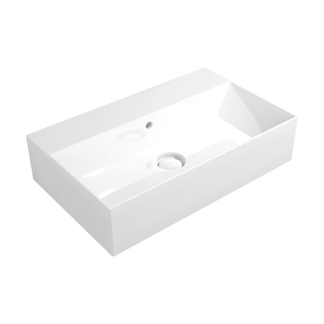 Flaminia APPLIGHT 60 – Νιπτήρας Επικαθήμενος – Countertop – wall hung basin – cm 60×37 – White Glossy (AP6037)