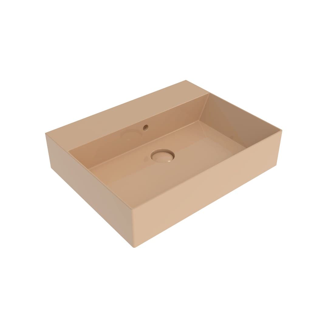Flaminia APPLIGHT 60 – Νιπτήρας Επικαθήμενος – Countertop – wall hung basin – cm 60×47 – Avana Glossy (AP6047AV)