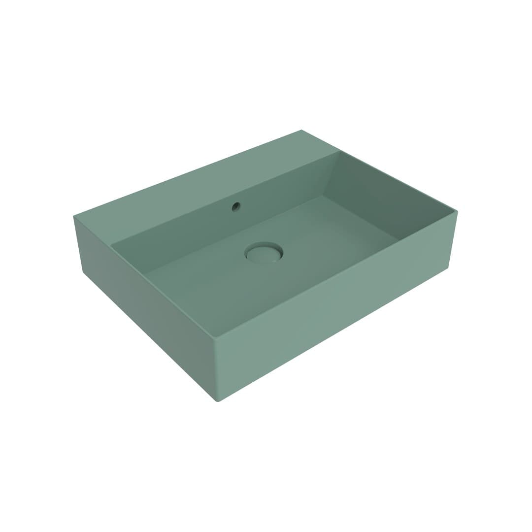 Flaminia APPLIGHT 60 – Νιπτήρας Επικαθήμενος – Countertop – wall hung basin – cm 60×47 – Menta Matt (AP6047ME)