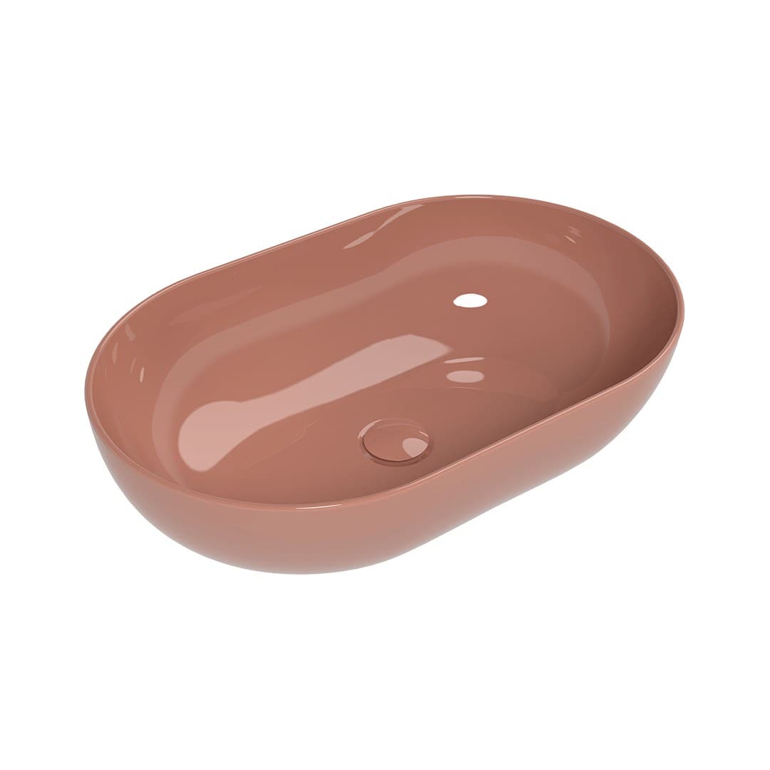 Flaminia APP 62 – Νιπτήρας Επικαθήμενος – Terracotta Glossy (AP62ATC)