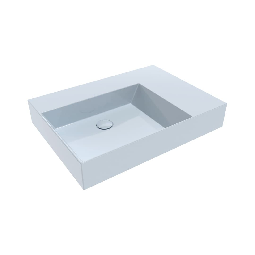 Flaminia APPLIGHT 7051 – Νιπτήρας Επικαθήμενος – Azzurro Polvere Glossy (AP7051AP)