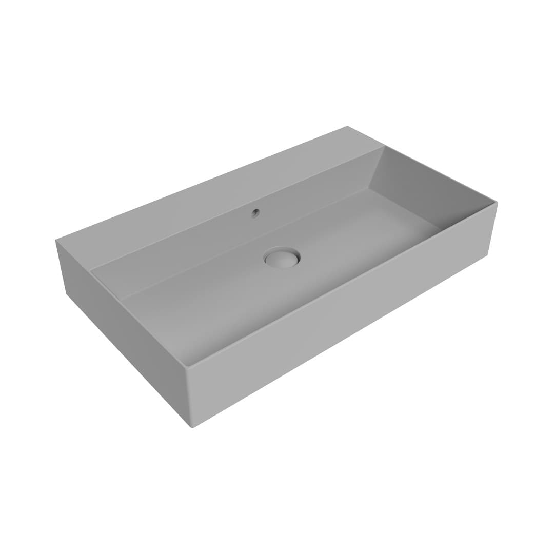 Flaminia APPLIGHT 80 – Νιπτήρας Επικαθήμενος – Cenere Matt (AP8047CEN)